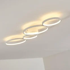 hofstein Plafonnier Rodekro LED Blanc, 1 lumière