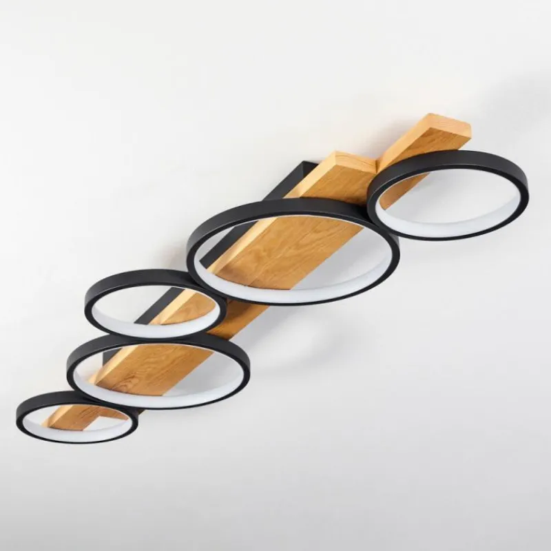 Luminaires Scandinaves-hofstein Plafonnier Rodekro LED Écru, Noir, 1 lumière