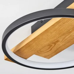 Luminaires Scandinaves-hofstein Plafonnier Rodekro LED Écru, Noir, 1 lumière