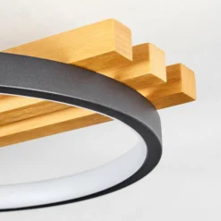 hofstein Plafonnier Rodekro LED Écru, Noir, 1 lumière