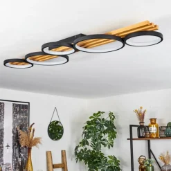 hofstein Plafonnier Rodekro LED Écru, Noir, 1 lumière