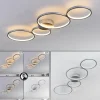 hofstein Plafonnier Rodekro LED Nickel mat, 4 lumières