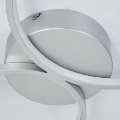 hofstein Plafonnier Rodekro LED Nickel mat, 4 lumières