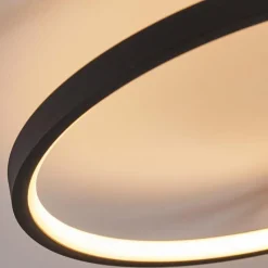 hofstein Plafonnier Rodekro Noir, 1 lumière