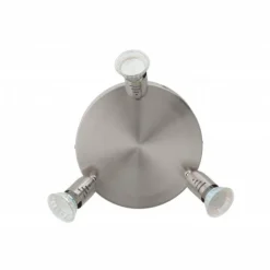 Luminaires Brilliant Plafonnier rond à spots Brilliant Loona, 3 lumières* Spots Et Projecteurs