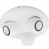 Luminaires Eglo Plafonnier rond à spots Eglo NORBELLO 3 Blanc* Spots Et Projecteurs