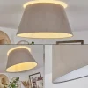 Lampes En Tissu-hofstein Plafonnier Sagu Blanc, 1 lumière