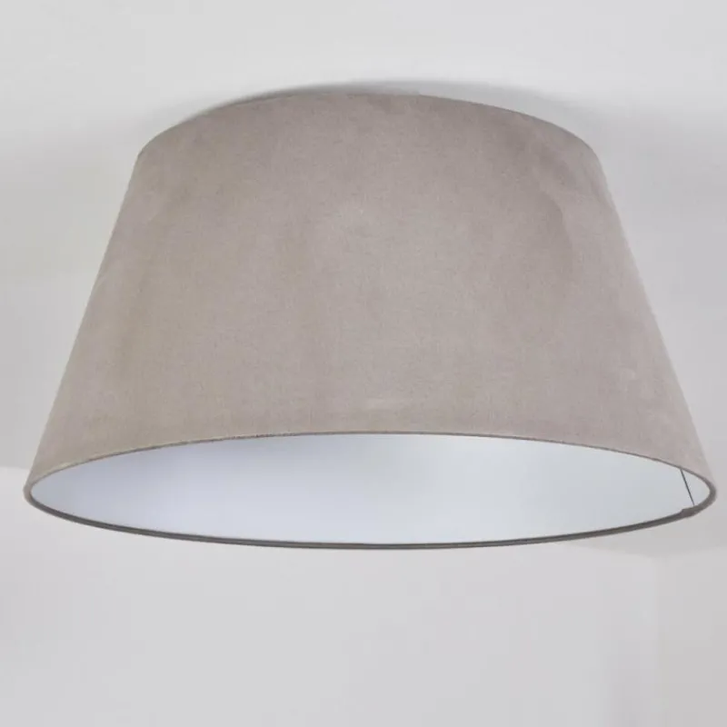 Lampes En Tissu-hofstein Plafonnier Sagu Blanc, 1 lumière