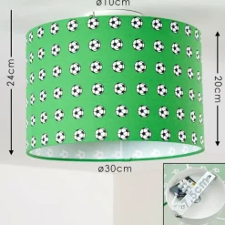 Lampes En Tissu-hofstein Plafonnier Sakka Blanc, 1 lumière