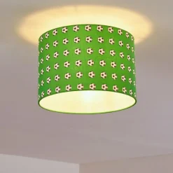 Lampes En Tissu-hofstein Plafonnier Sakka Blanc, 1 lumière