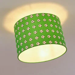 Lampes En Tissu-hofstein Plafonnier Sakka Blanc, 1 lumière