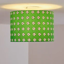 Lampes En Tissu-hofstein Plafonnier Sakka Blanc, 1 lumière