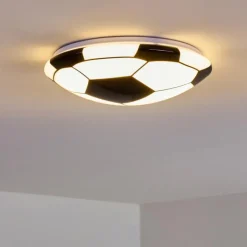 hofstein Plafonnier Sakka LED Noir, Blanc, 1 lumière* Éclairage Led