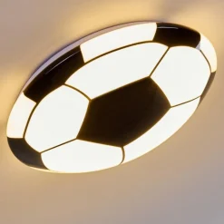 hofstein Plafonnier Sakka LED Noir, Blanc, 1 lumière* Éclairage Led