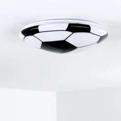 hofstein Plafonnier Sakka LED Noir, Blanc, 1 lumière* Éclairage Led