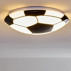 hofstein Plafonnier Sakka LED Noir, Blanc, 1 lumière* Éclairage Led