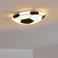 hofstein Plafonnier Sakka LED Noir, Blanc, 1 lumière* Éclairage Led