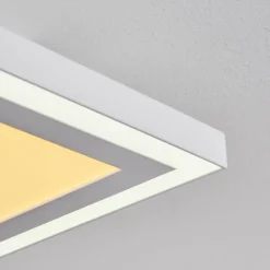 hofstein Plafonnier Salamo LED Blanc, 2 lumières