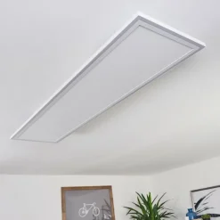hofstein Plafonnier Salamo LED Blanc, 2 lumières, Télécommandes