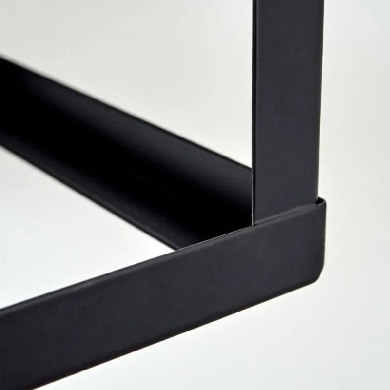 hofstein Plafonnier Salla Noir, 1 lumière