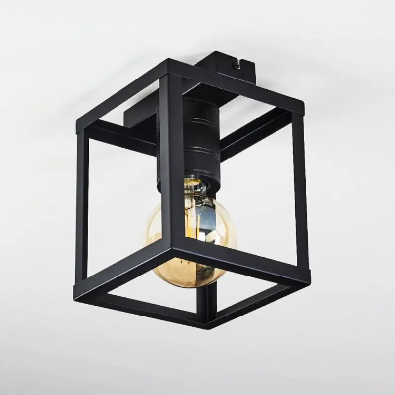 hofstein Plafonnier Salla Noir, 1 lumière