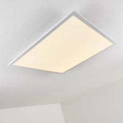 hofstein Plafonnier Salmi LED Aluminium, Blanc, 1 lumière