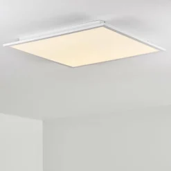 hofstein Plafonnier Salmi LED Aluminium, Blanc, 1 lumière