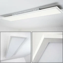 hofstein Plafonnier Salmi LED Blanc, 1 lumière