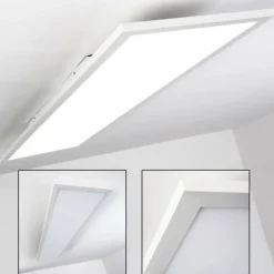 hofstein Plafonnier Salmi LED Blanc, 1 lumière
