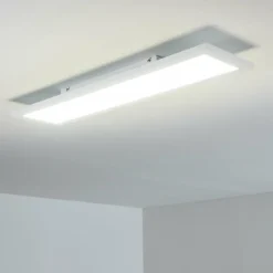 hofstein Plafonnier Salmi LED Blanc, 1 lumière, Télécommandes