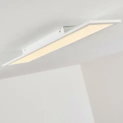 hofstein Plafonnier Salmi LED Blanc, 1 lumière, Télécommandes