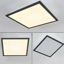 hofstein Plafonnier Salmi LED Noir, Blanc, 1 lumière