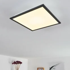 hofstein Plafonnier Salmi LED Noir, Blanc, 1 lumière