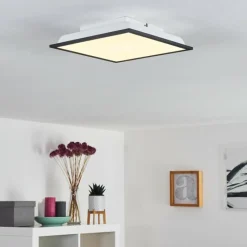 hofstein Plafonnier Salmi LED Noir, Blanc, 1 lumière
