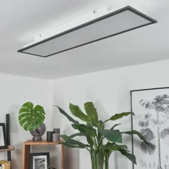 hofstein Plafonnier Salmi LED Noir, Blanc, 1 lumière