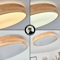 hofstein Plafonnier Samaira LED Blanc, 1 lumière