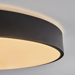 hofstein Plafonnier Samaira LED Blanc, 1 lumière, Télécommandes