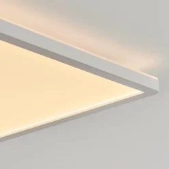 hofstein Plafonnier Sasinhosa LED Blanc, 1 lumière, Télécommandes