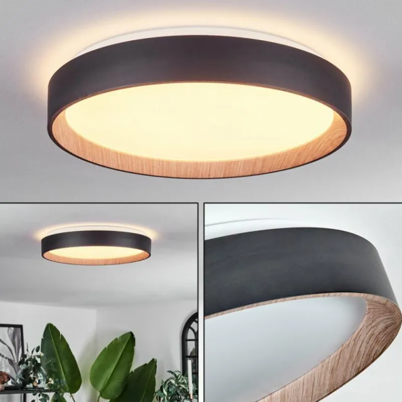 Luminaires Scandinaves-hofstein Plafonnier Sassemte LED Blanc, 1 lumière