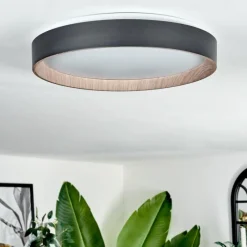 Luminaires Scandinaves-hofstein Plafonnier Sassemte LED Blanc, 1 lumière