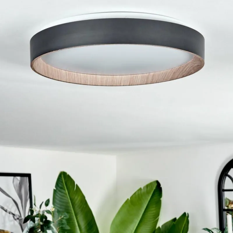 Luminaires Scandinaves-hofstein Plafonnier Sassemte LED Blanc, 1 lumière