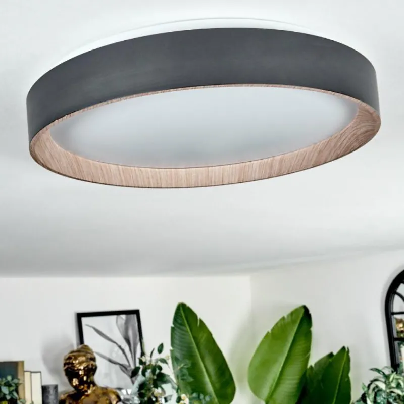 Luminaires Scandinaves-hofstein Plafonnier Sassemte LED Blanc, 1 lumière
