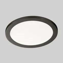 SCHÖNER WOHNEN-Kollektion Plafonnier Flat LED Noir, Blanc, 1 lumière* Éclairage Led
