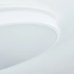 hofstein Plafonnier Seewen LED Blanc, 1 lumière, Télécommandes* Éclairage Led