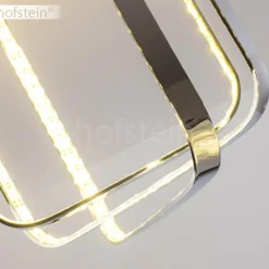hofstein Plafonnier Sepino LED Chrome, 1 lumière