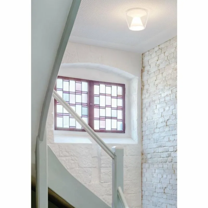 Luminaires Serien Lighting Plafonnier Serien Lighting ANNEX LED Chrome, 1 lumière