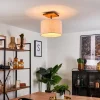 Lampes En Tissu-hofstein Plafonnier Shiburg Bois clair, 1 lumière