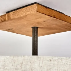 Lampes En Tissu-hofstein Plafonnier Shiburg Bois clair, 1 lumière