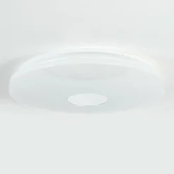 hofstein Plafonnier Shoi LED Blanc, 1 lumière, Détecteur de mouvement