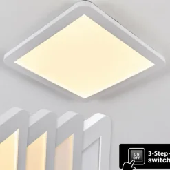 hofstein Plafonnier Siguna LED Blanc, 1 lumière